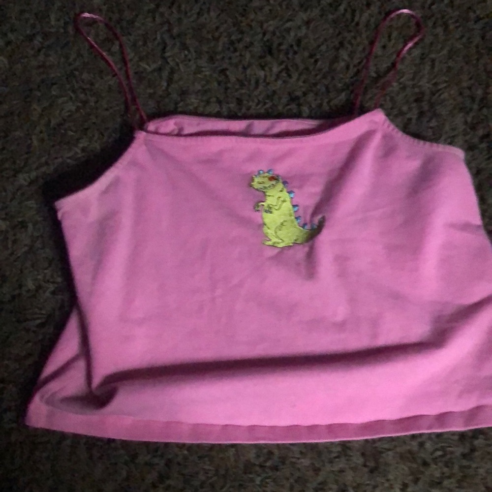 Crop top with Dino